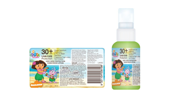 Dora The Explorer – Sunscreen