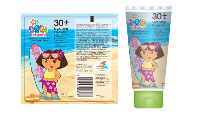 Dora The Explorer – Sunscreen