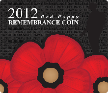 2012 $2 Remembrance Day Poppy RSL Uncirculated